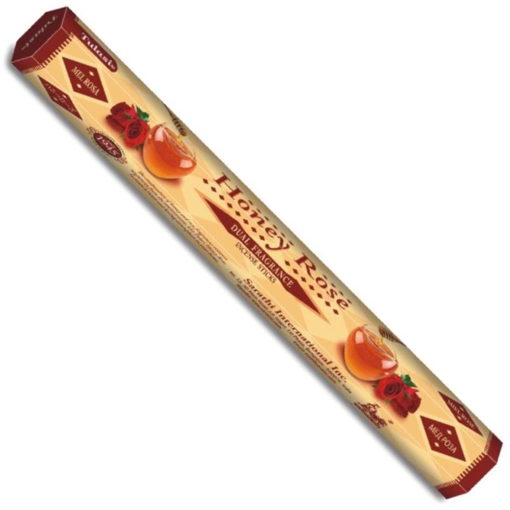 Tulasi - Hex - Honey Rose Incense Sticks