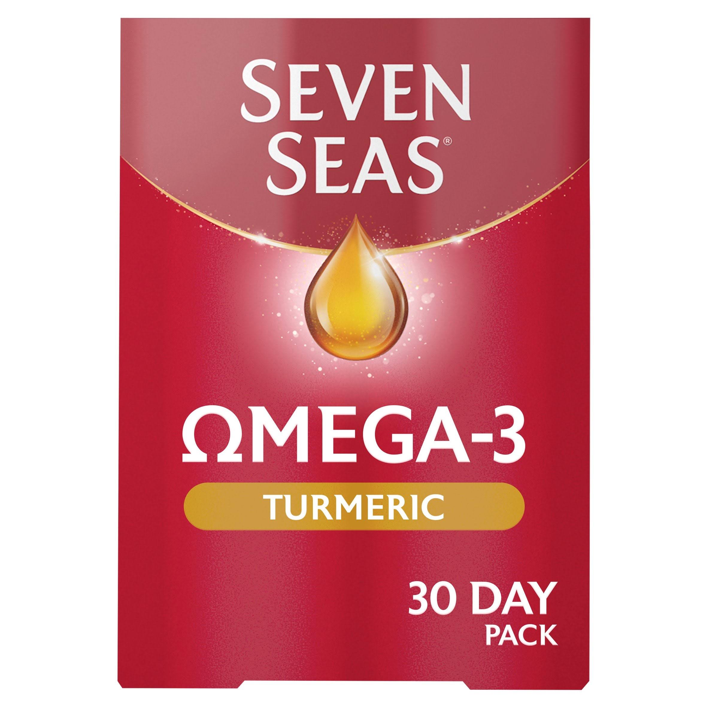Seven Seas , Omega-3 & Turmeric 30 Day Duo Pack