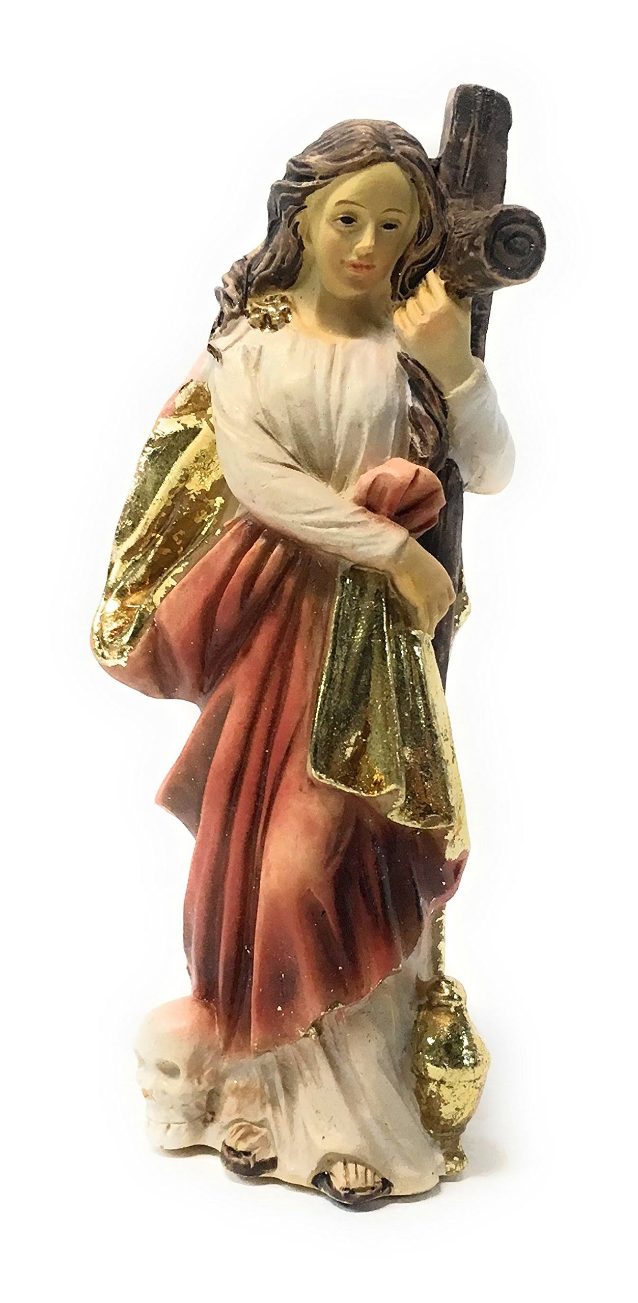 4" Statue with Prayer Card St. Mary Magdalene