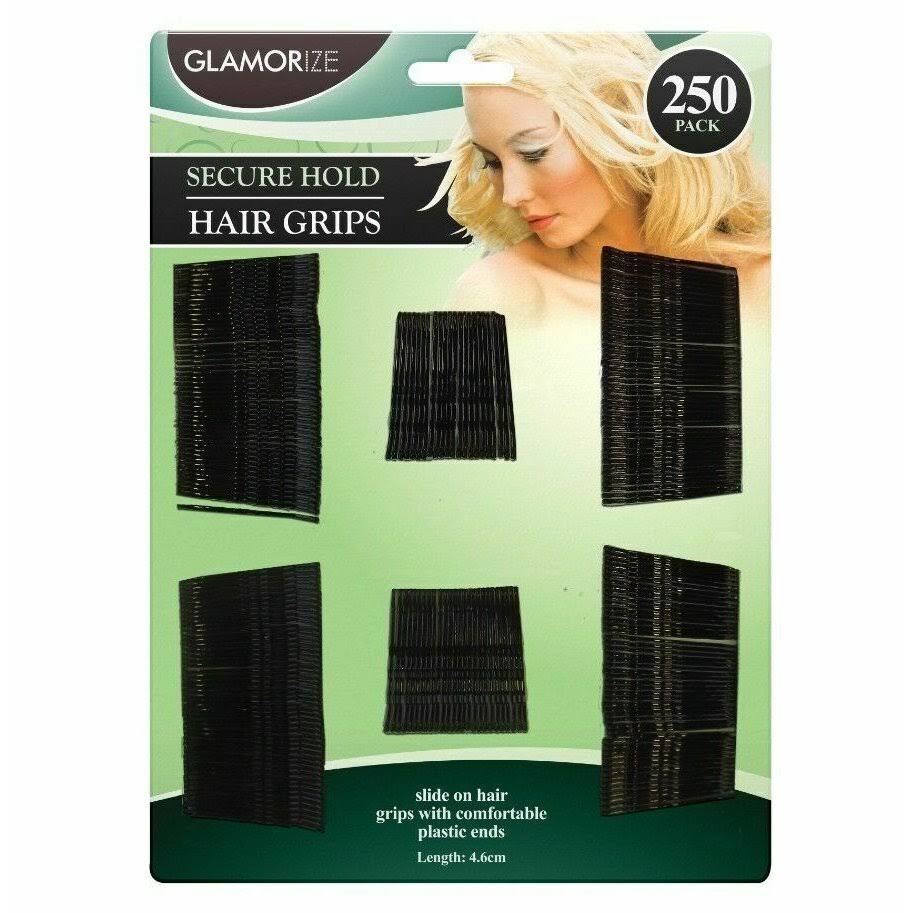 Glamorize Secure Hold Hair Grips 250 Pack