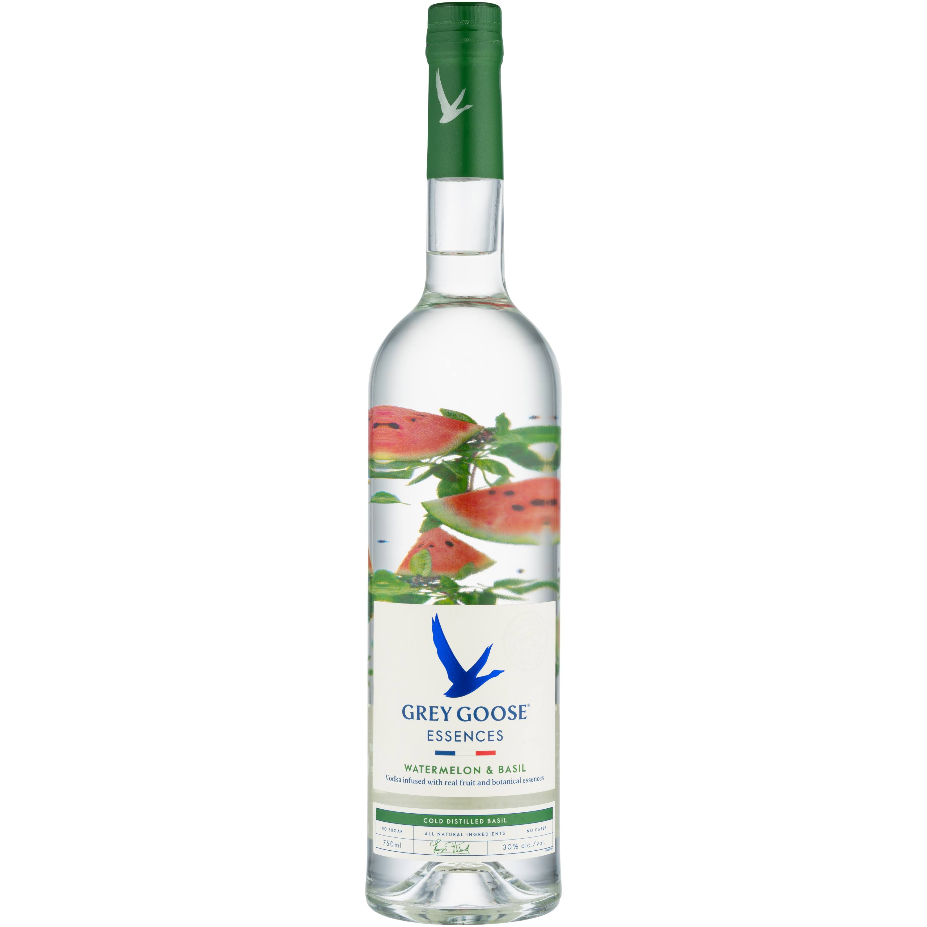 Grey Goose Essences Watermelon & Basil Vodka (750 ml)