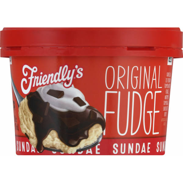 Friendly's Original Fudge Sundae Ice Cream