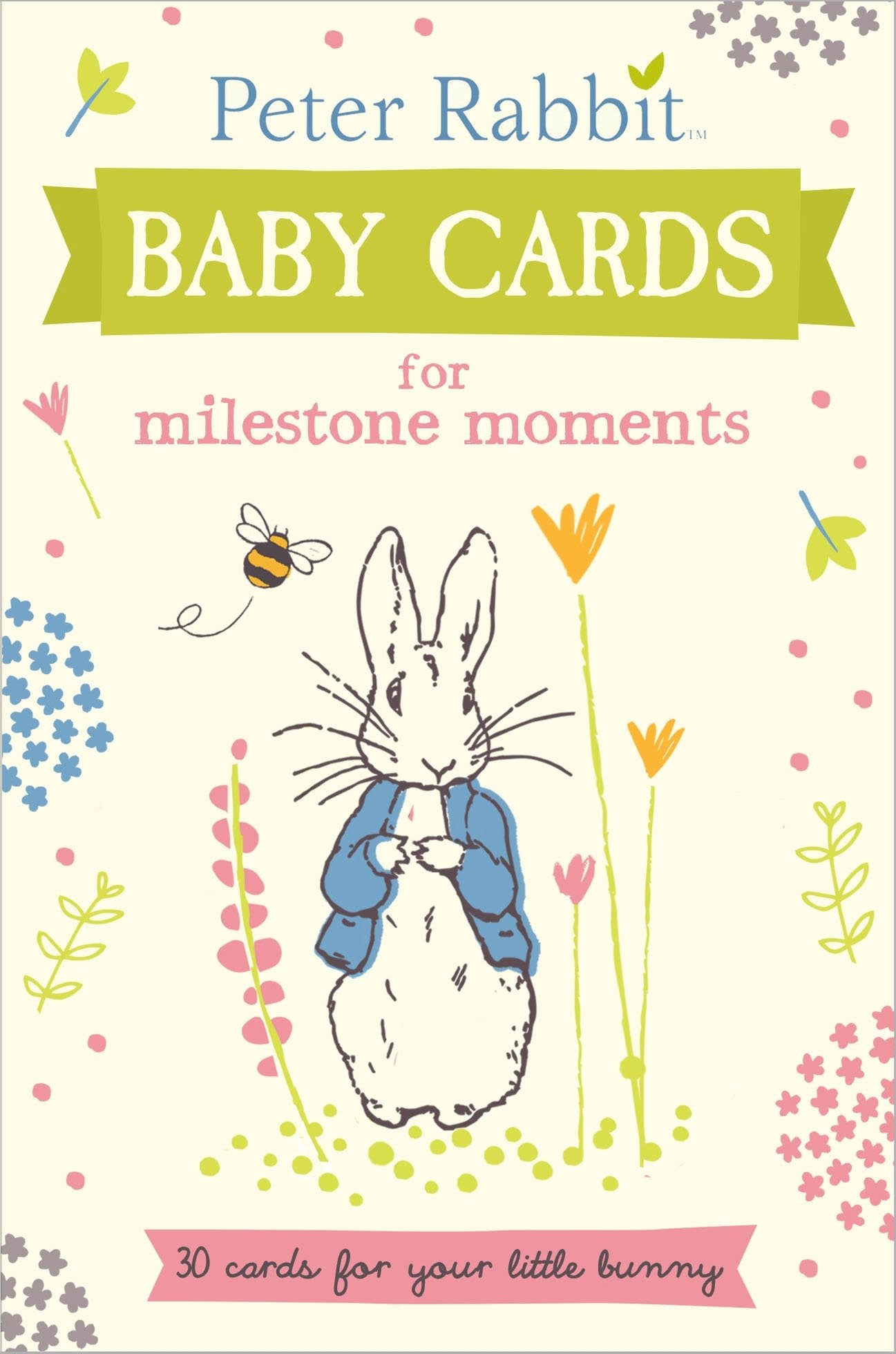 Peter Rabbit: Baby Cards for Milestone Moments - Beatrix Potter