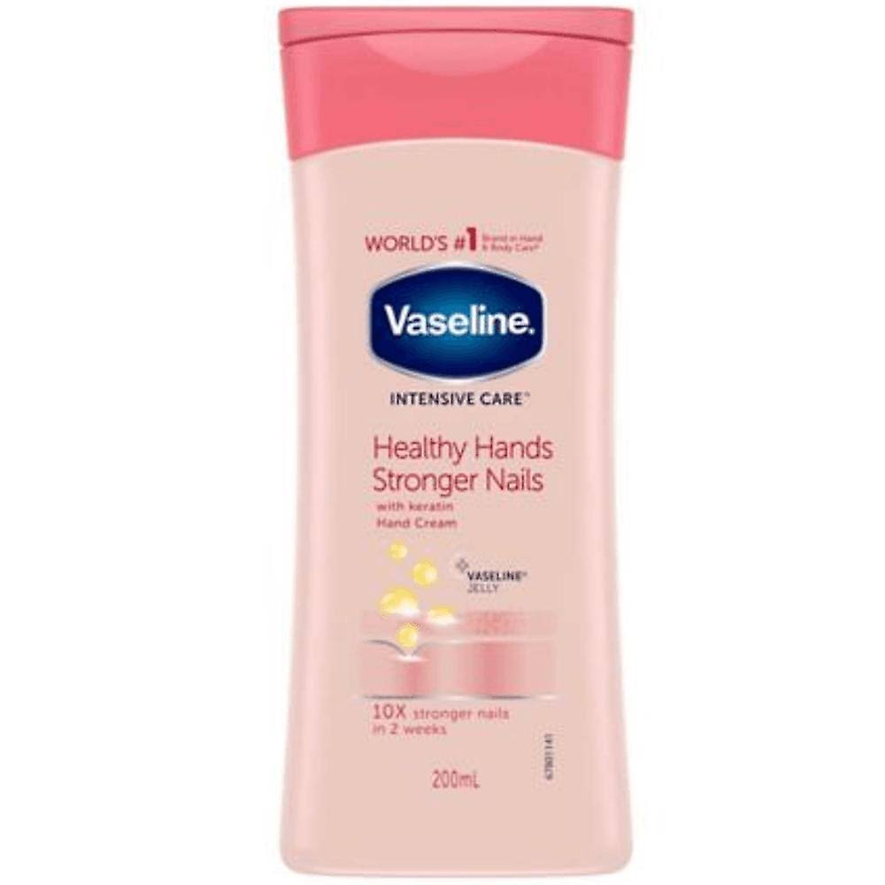 Vaseline Healthy Hands Stronger Nails Hand Cream - 200ml