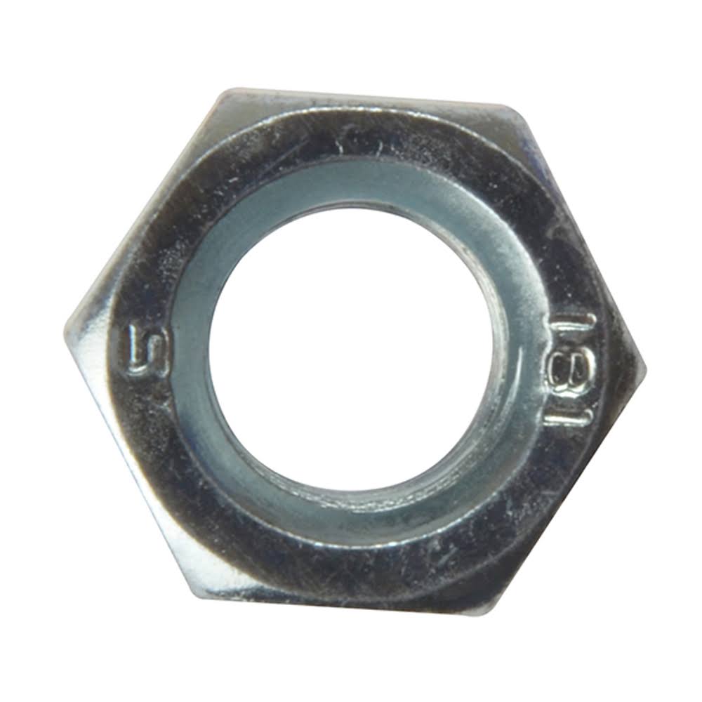 Forgefix Hexagon Nut - Zinc Plated, 50pk