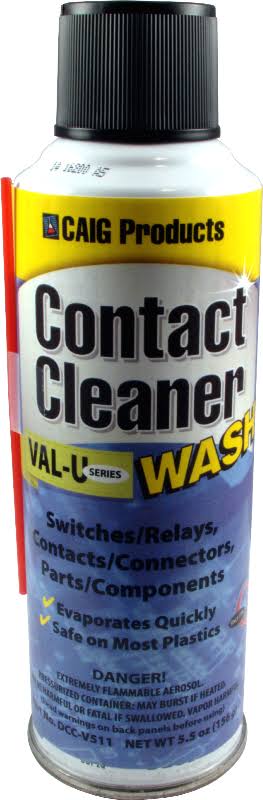 CAIG Labs Contact Cleaner Wash Spray - 5.5 oz (152g)