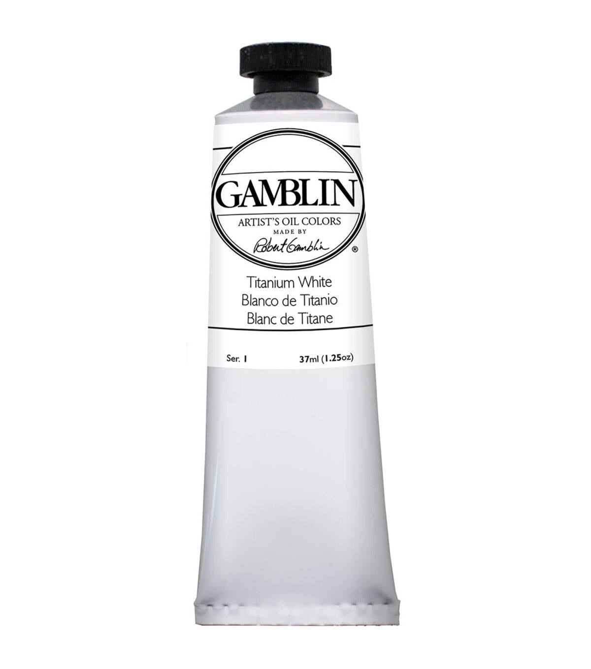Gamblin Artist's Oil Color - Titanium White, 37ml