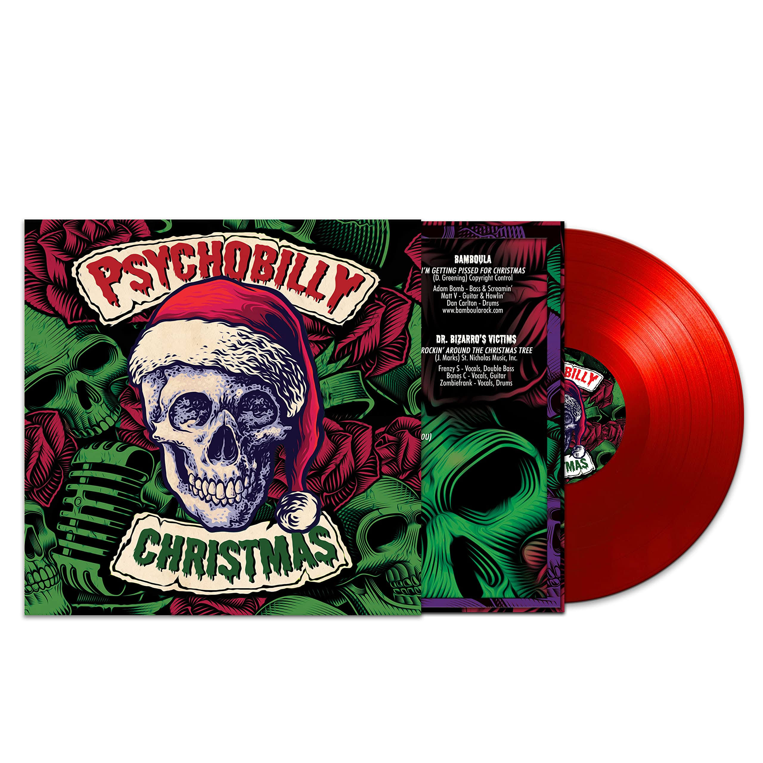 Various Artists Psychobilly Christmas Vinyl LP