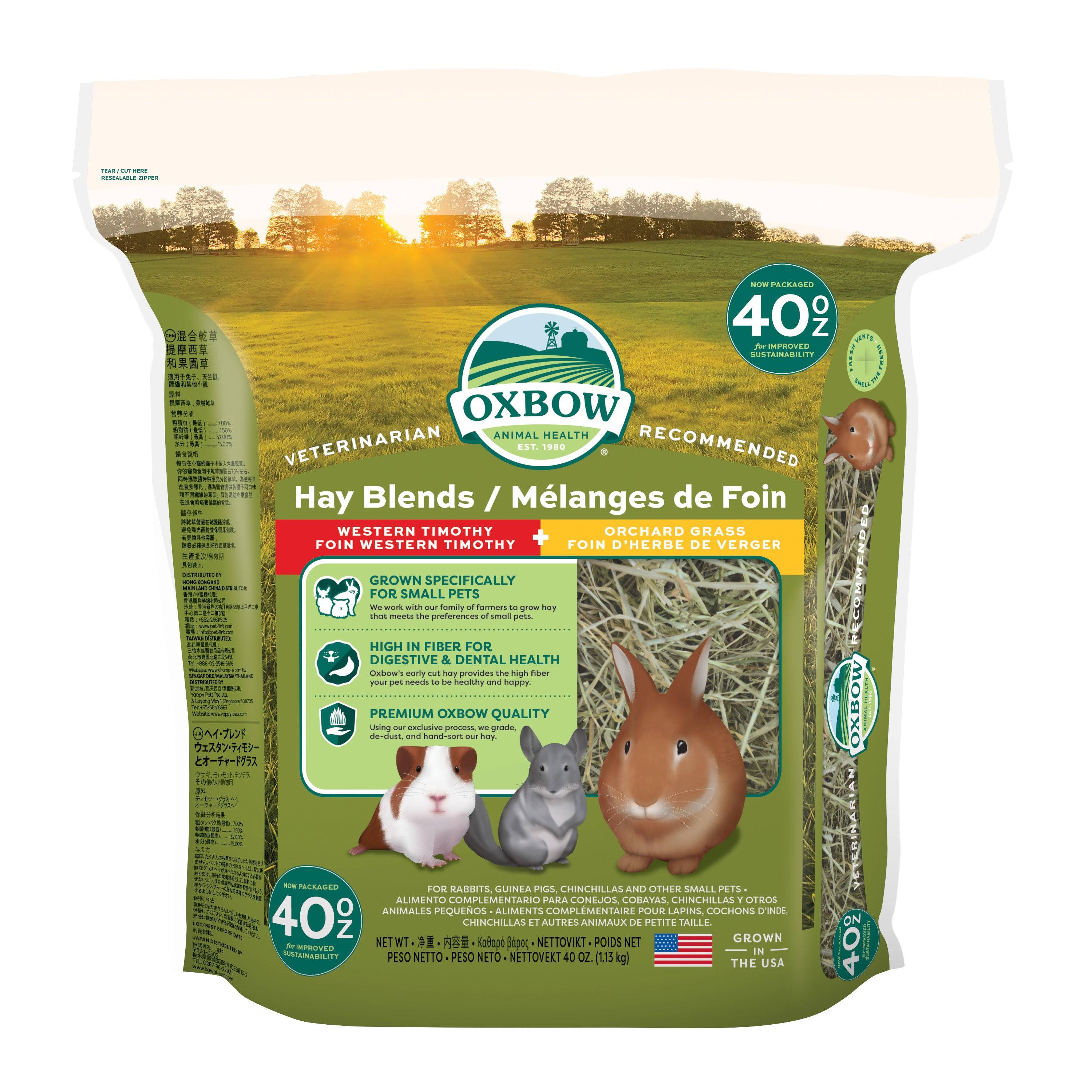 Oxbow Hay Blends Timothy Grass & Orchard 1.1kg