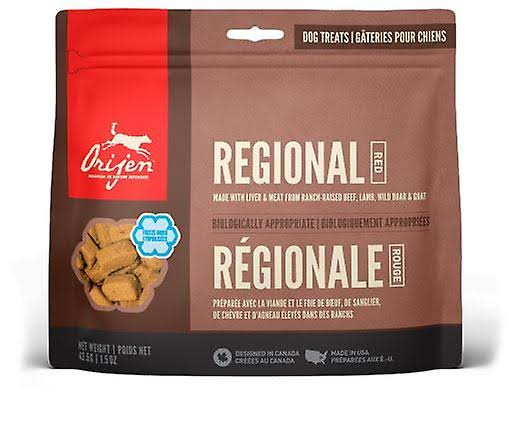 Orijen Snack Regional Red (Dogs , Treats , Natural Treats) 42.5 gr
