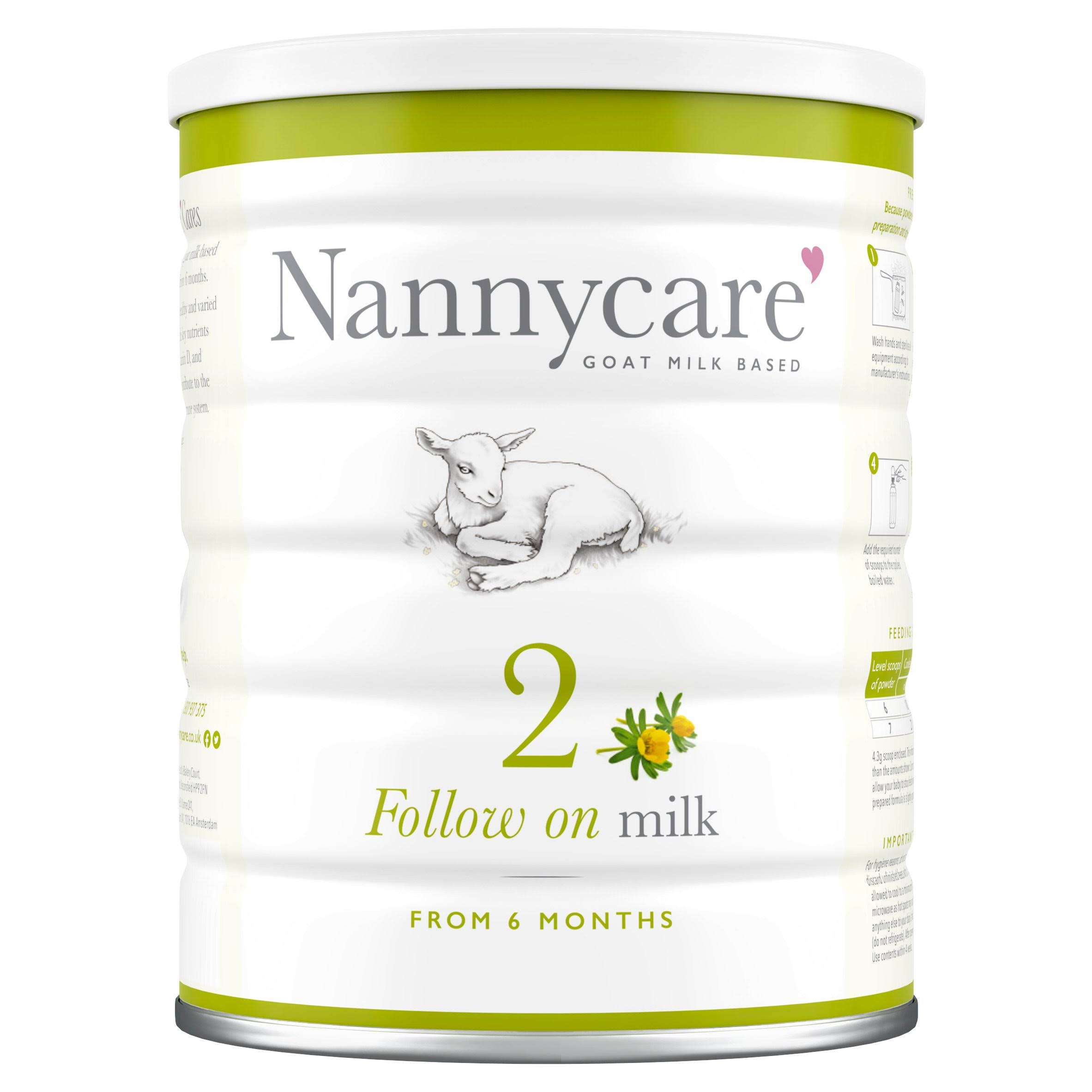 Nanny Care 2 Follow On Goat Milk Formula from 6 Months 900g