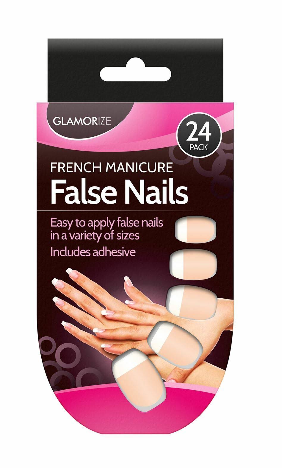 Glamorize French Nails - 24 Pack