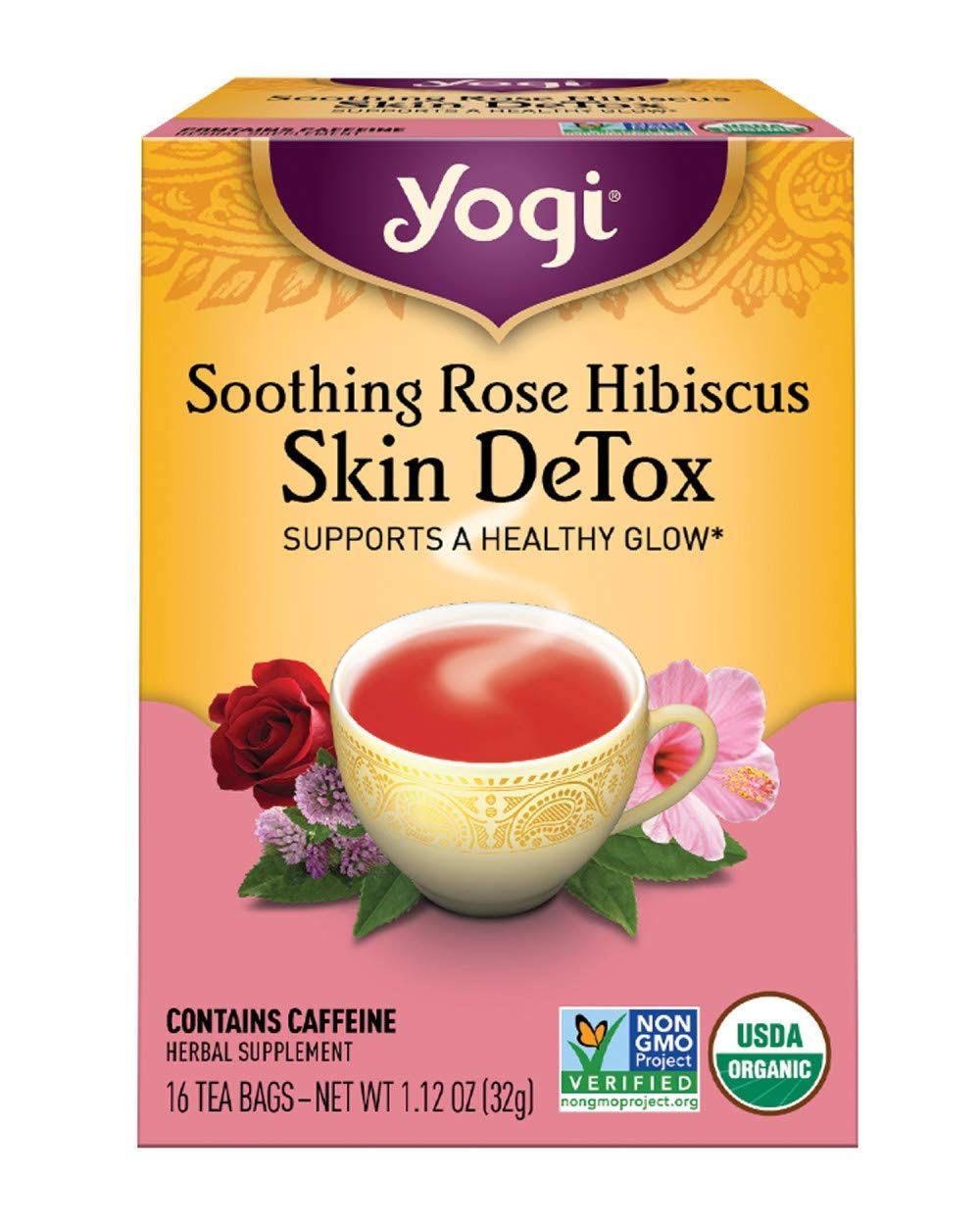 Yogi Skin Detox Tea - 16 Tea Bags