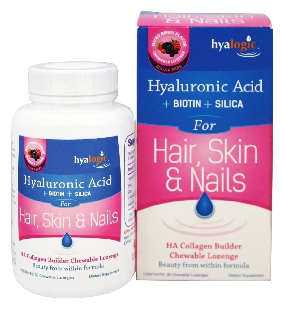 Hyalogic Hair Skin Nails Ha Collagen Builder Dietart Supplement - 30ct