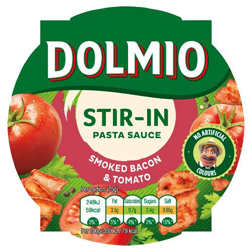 Dolmio Stir In Pasta Sauce - Bacon and Tomato, 150g