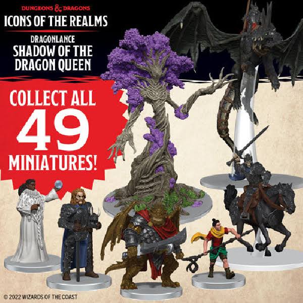 Wizkids D&D Icons of The Realms: Dragonlance Booster Brick