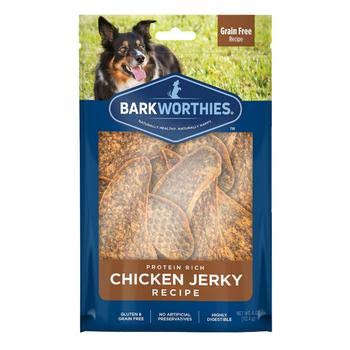 Barkworthies Chicken Jerky Dog Chewy Treats - 4oz