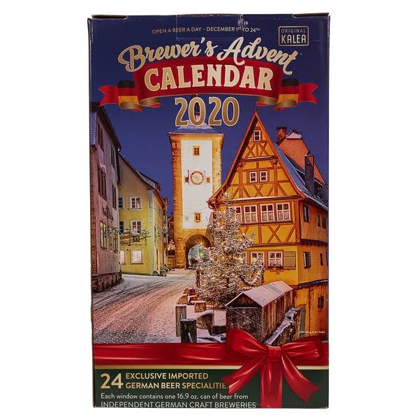 BeerAdvent Beer Advent Calendar 2015 24 Variety Pack 24/16.9oz Cans, Germany - 16.9 fl oz