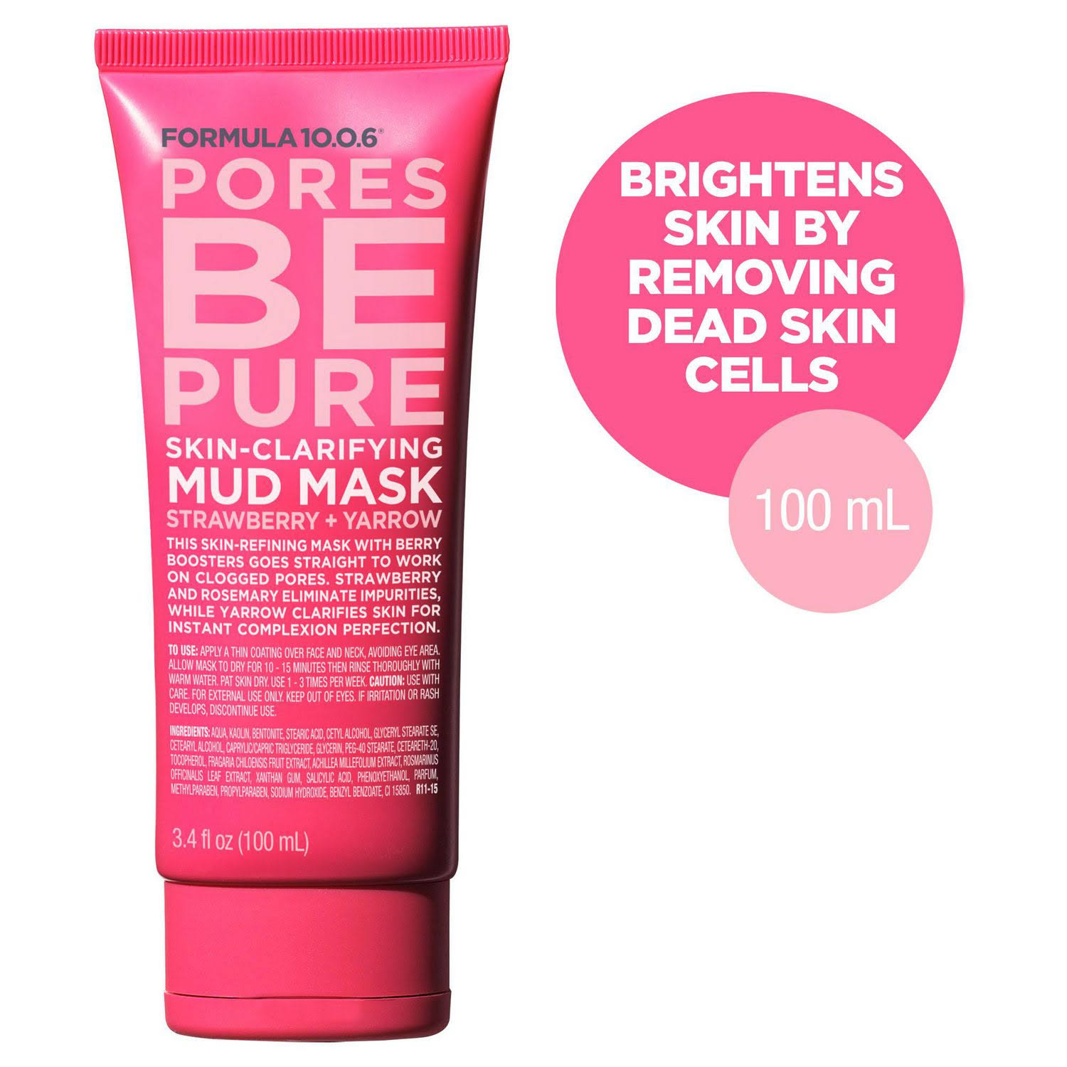 Formula 10.0.6 Pores Be Pure Skin-Clarifying Mud Mask 100ml