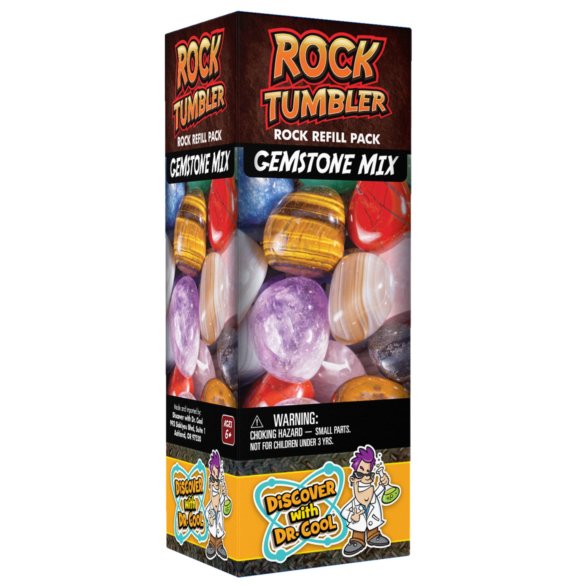 Rock Tumbler Gemstones Mix Refill – Rough, 1lb