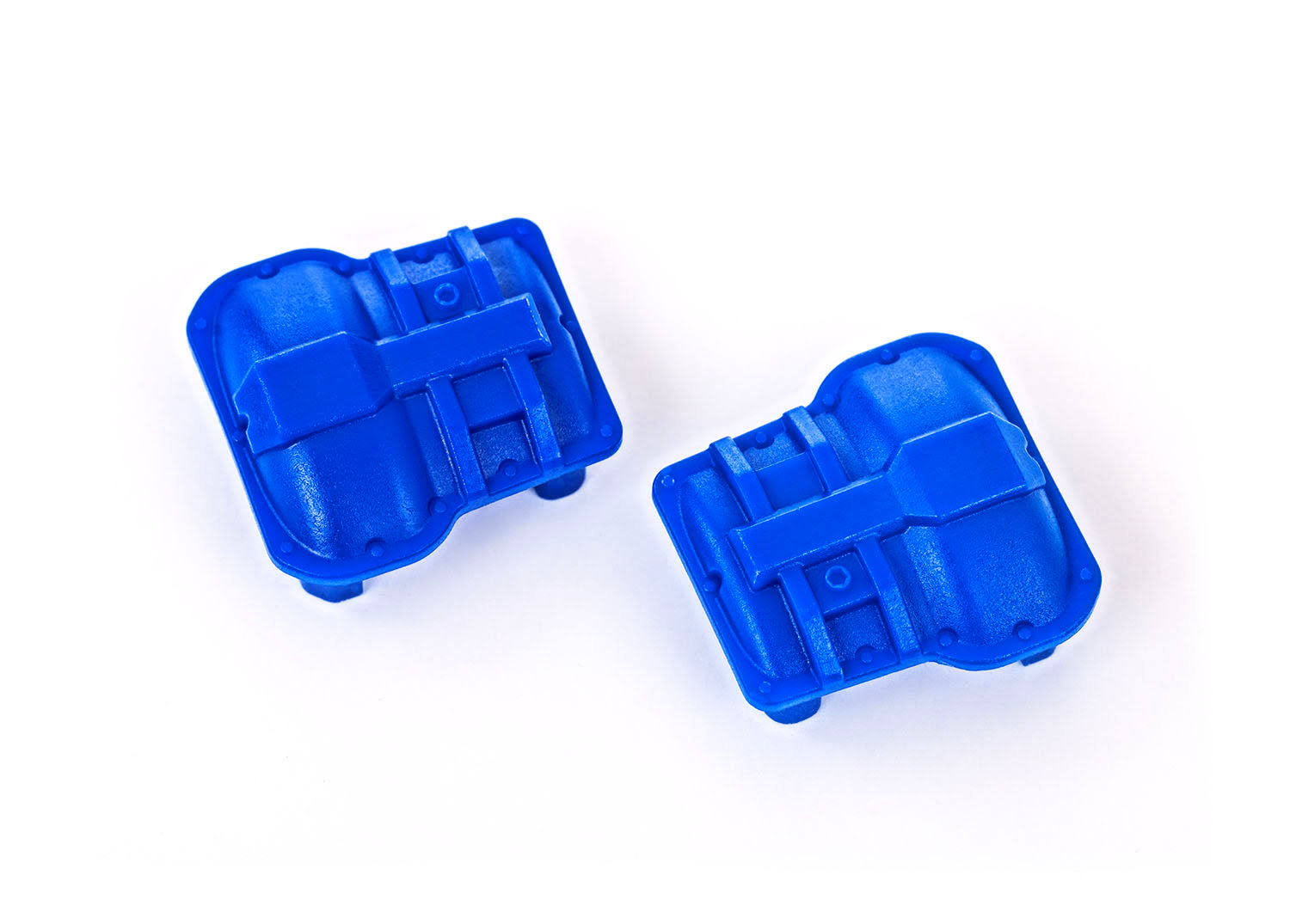 TRX9738-BLUE - Traxxas Differential Cover, Front or Rear (Blue) (2)
