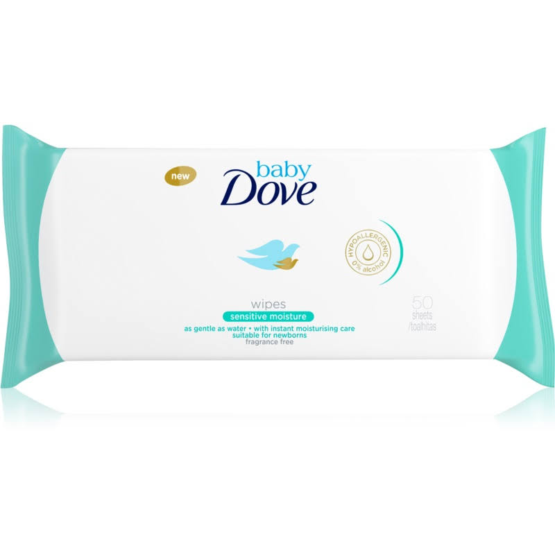 Baby Dove Wipes - Sensitive Moisture, 50 Sheets
