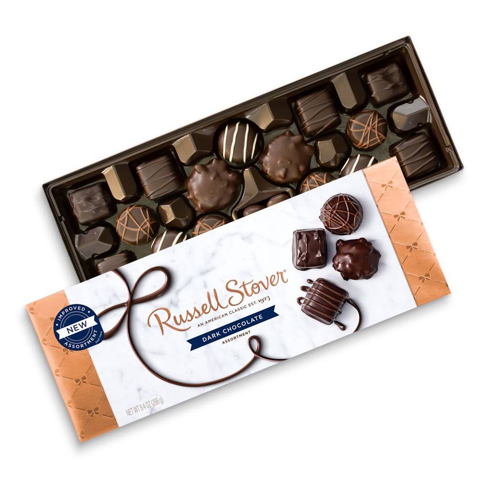 Russell Stover Dark Chocolate, Assortment - 9.4 oz