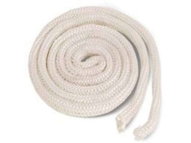 Imperial Manufacturing Rope Gasket - White, 1/4in x 6ft