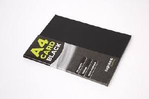 A4 Black Card 180gsm 50 Sheets
