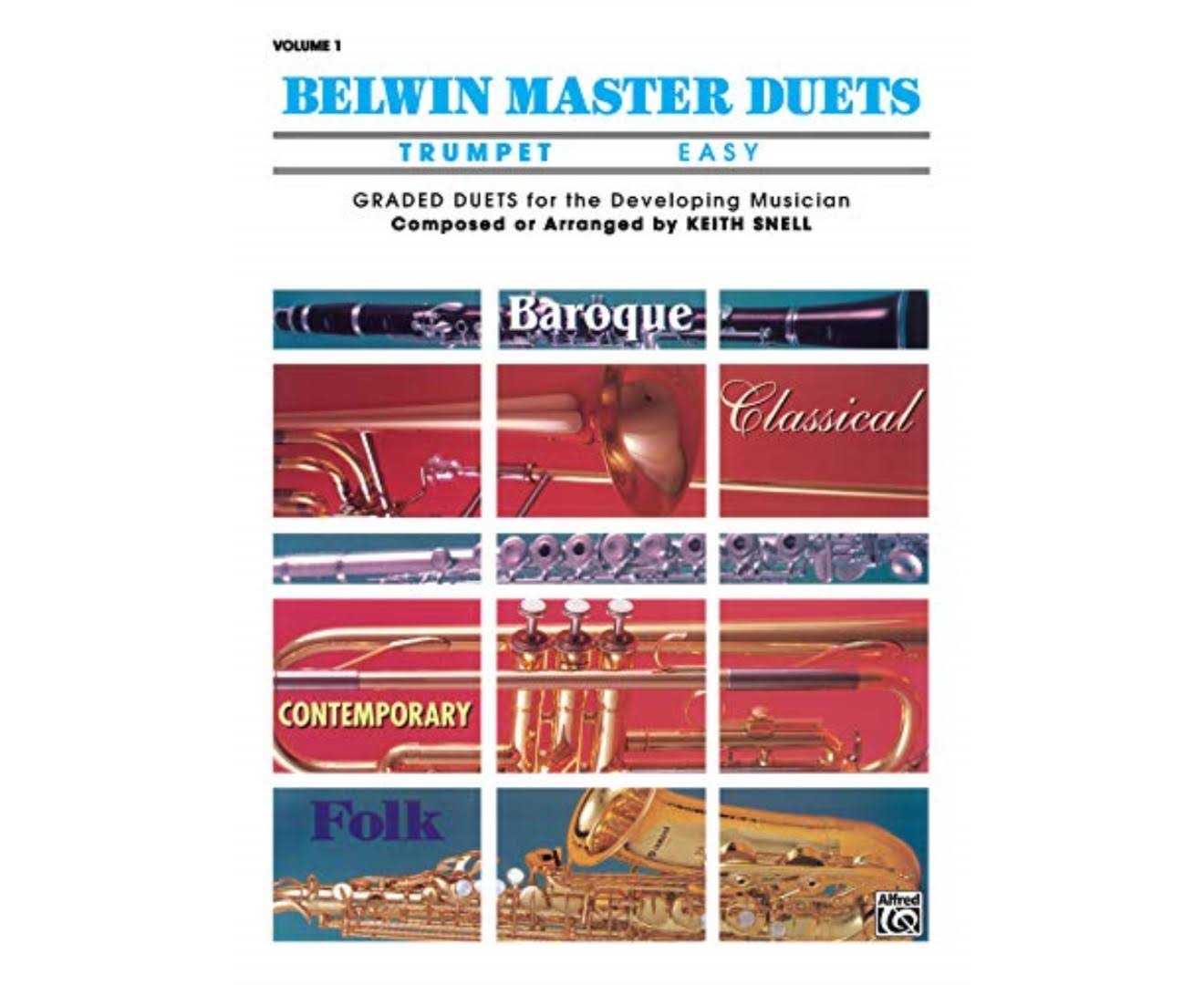 Belwin Master Duets (Trumpet), Volume 1 - Trumpet Duet Sheet Music