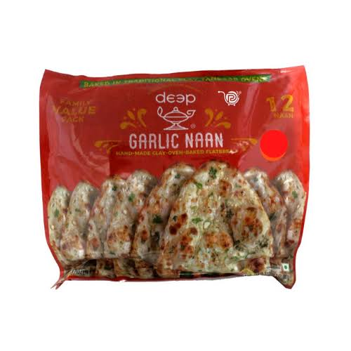 Deep Family Pack Garlic Naan 900gm
