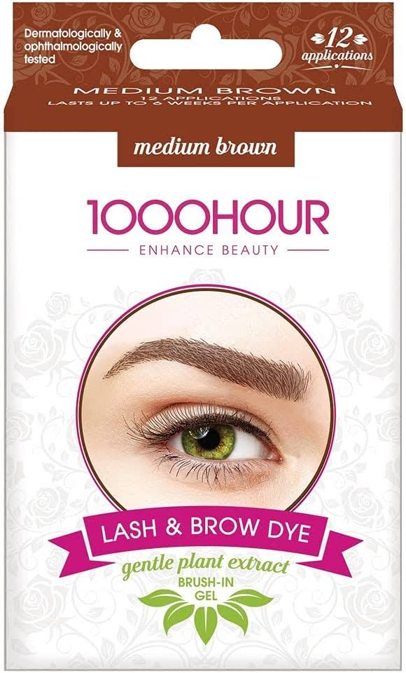1000 Hour Lash & Brow Dye Kit - Medium Brown