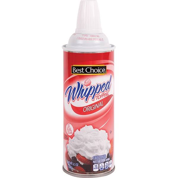 Best Choice Sweetened Whipped Topping
