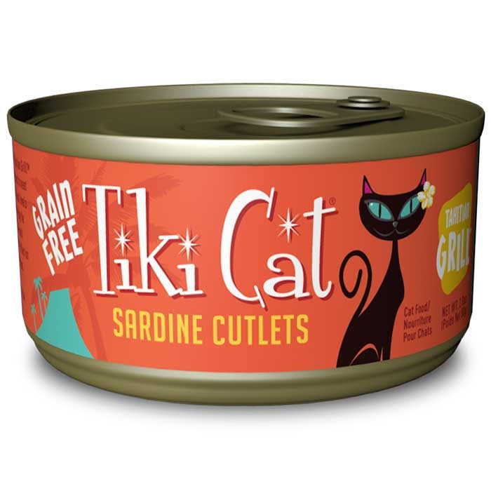 Tiki Cat Grill Tahitian Sardine Cat Can 80g