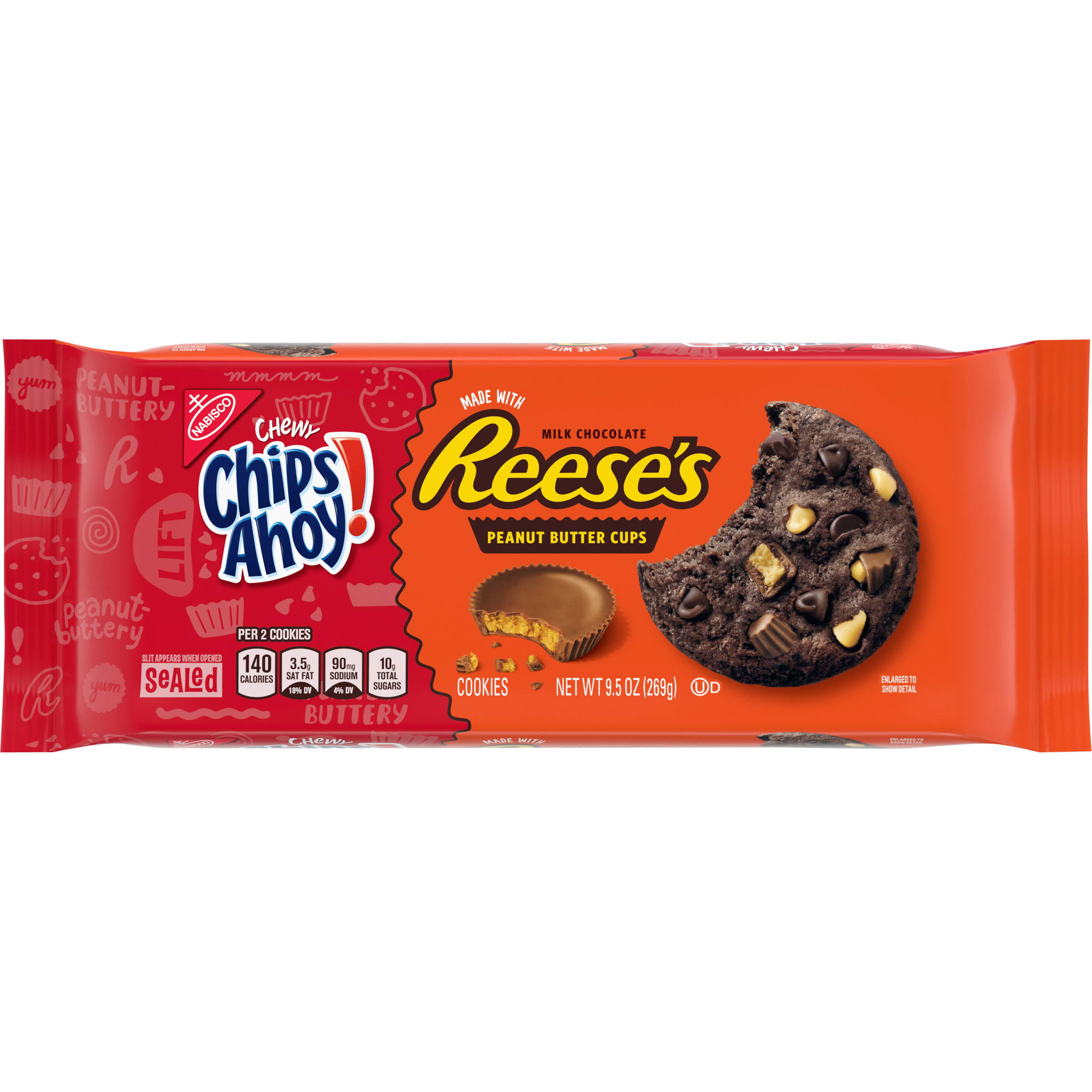 Chips Ahoy! Chewy Chocolate Chip Cookies with Reese's Peanut Butter Cups