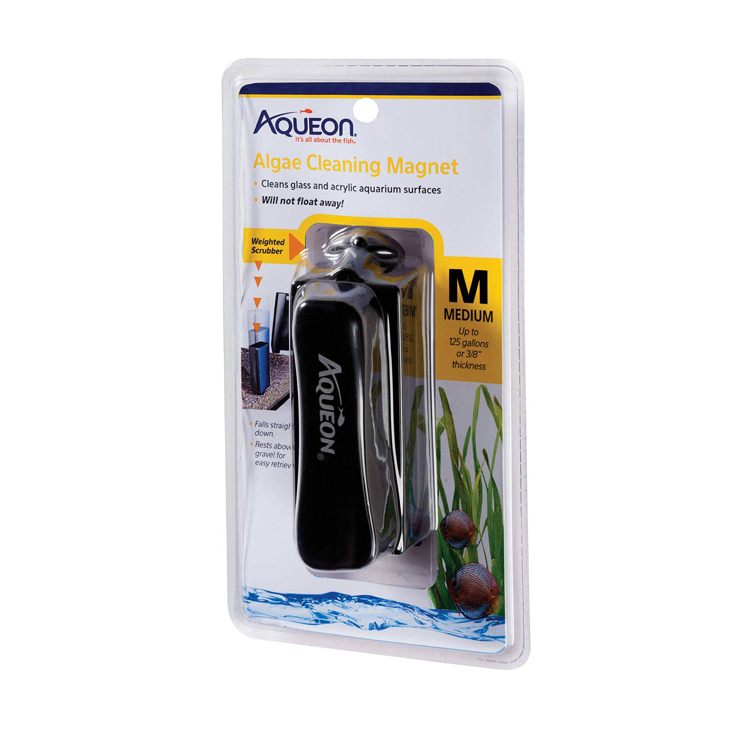 Aqueon Algae Cleaning Magnet - Medium, 8.75" x 5" x 3.25"