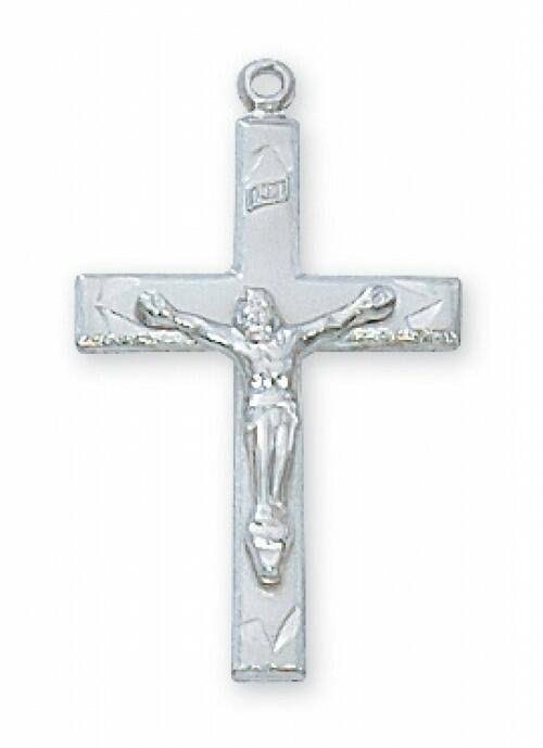 Sterling Silver Crucifix, L7027