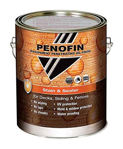Penofin Transparent Penetrating Oil Finish Stain and Sealer - Dark Walnut, 1gal