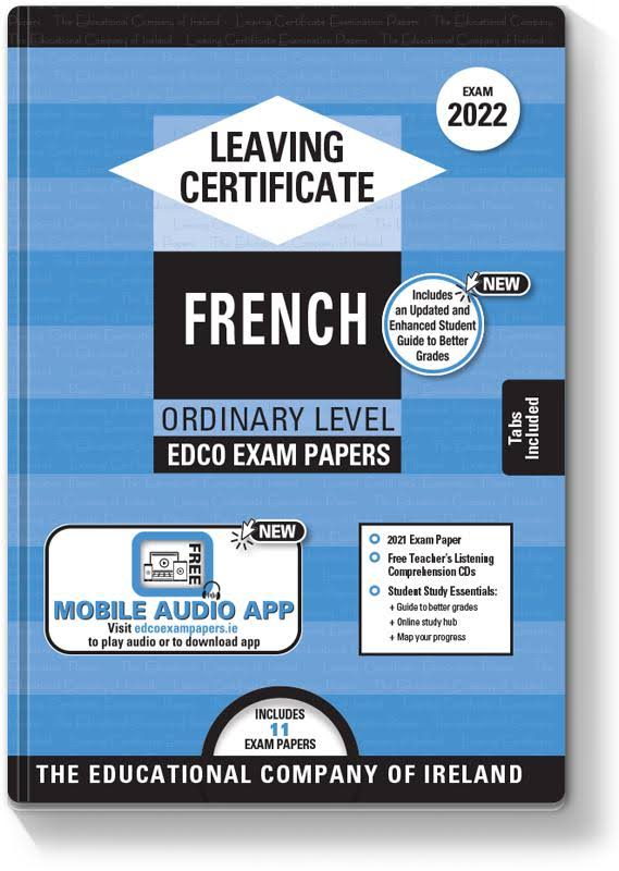 French Ordinary Level Exam Papers: Leaving Certificate