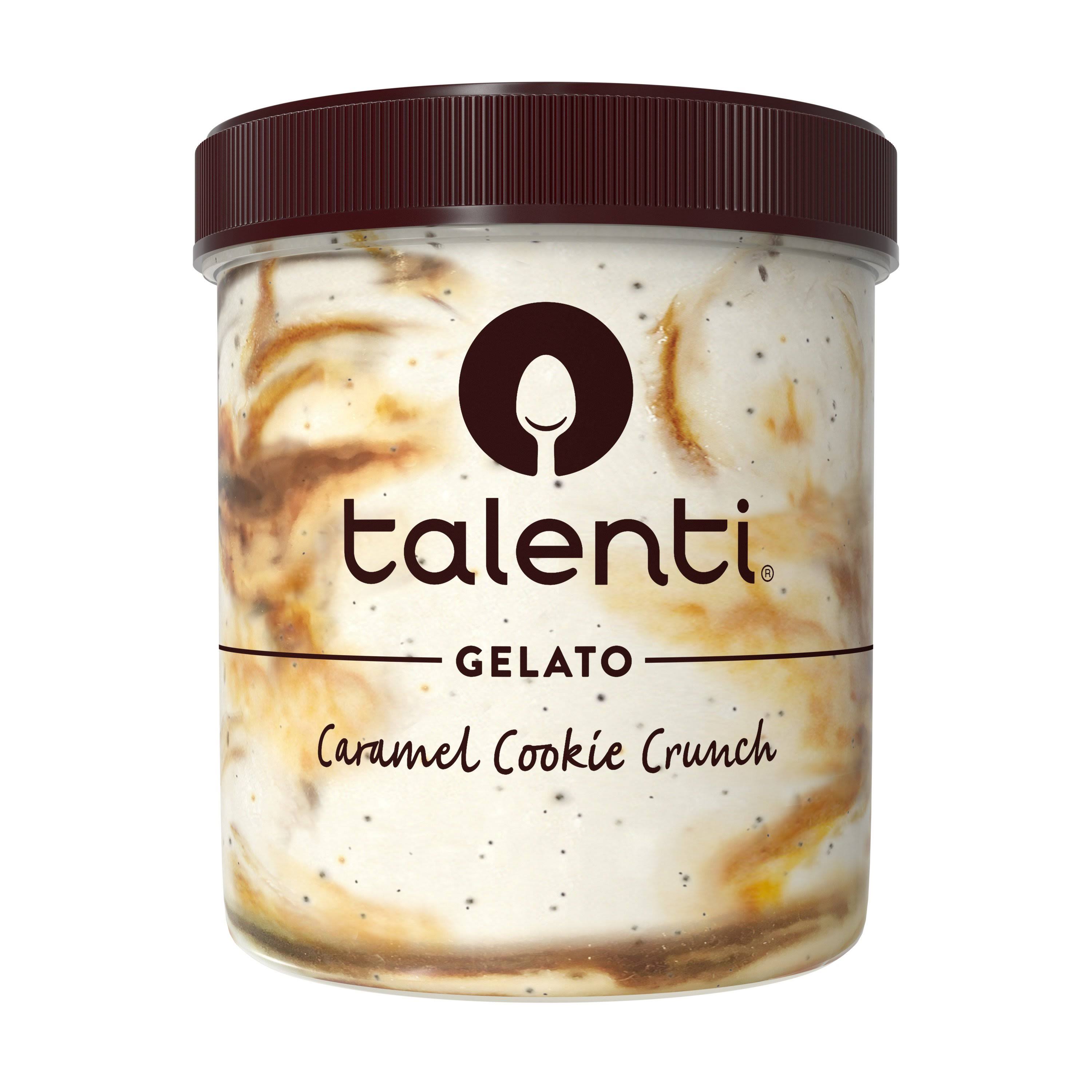 Talenti Gelato, Caramel Cookie Crunch - 1 pt