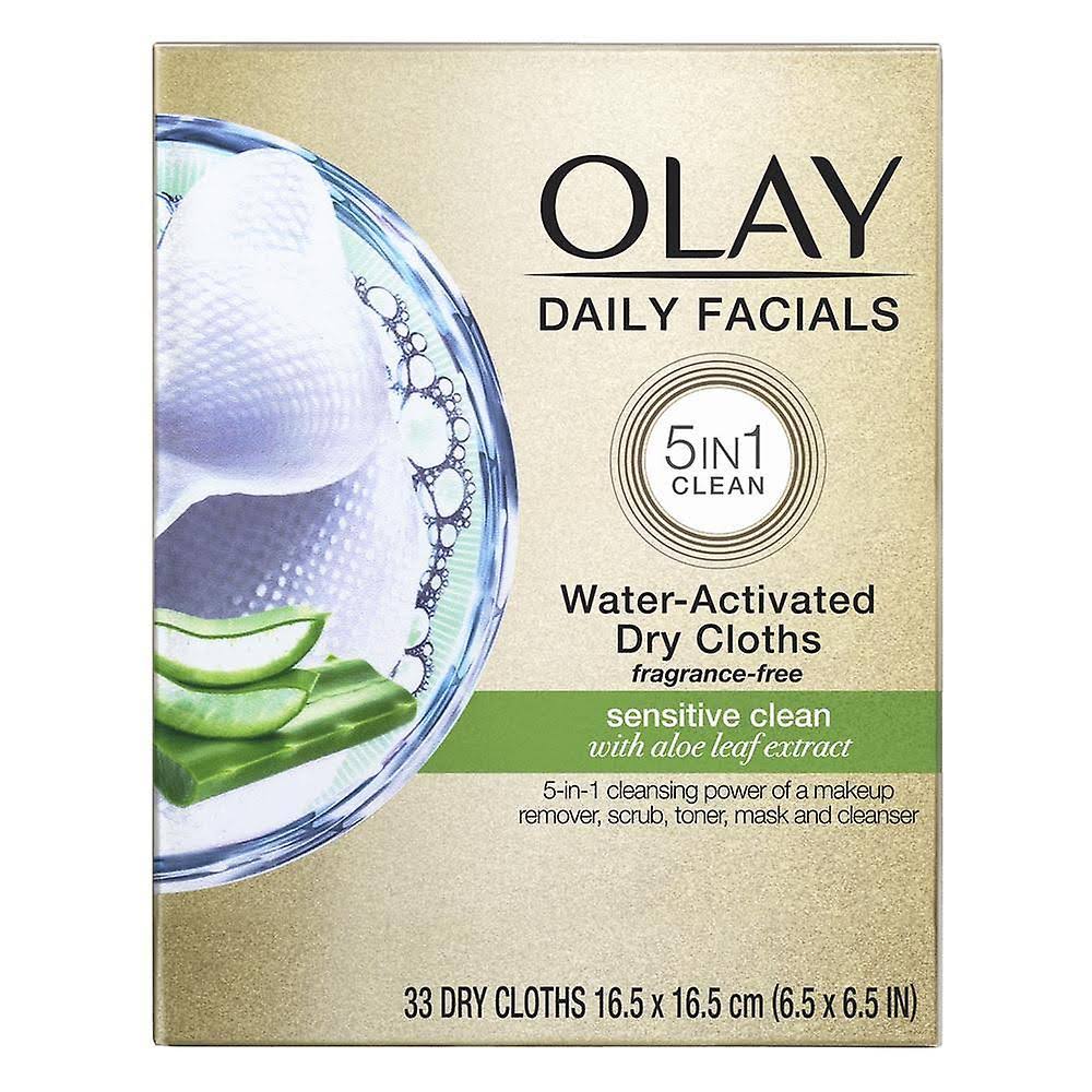 Olay 4-In-1 Daily Facial Cloths - 33 Cloths