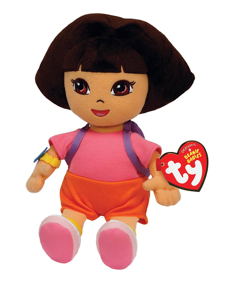 Ty Beanie Baby Dora the Explorer Plush Toy