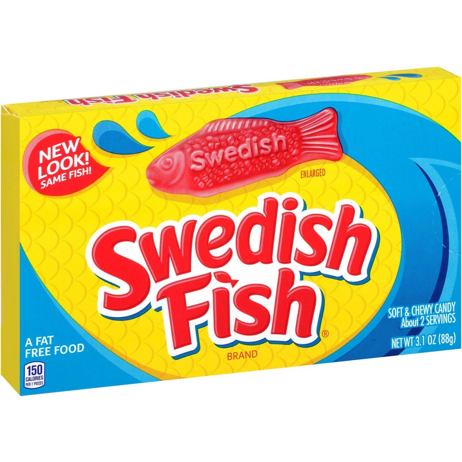 Swedish Fish Soft and Chewy Candy - 87g