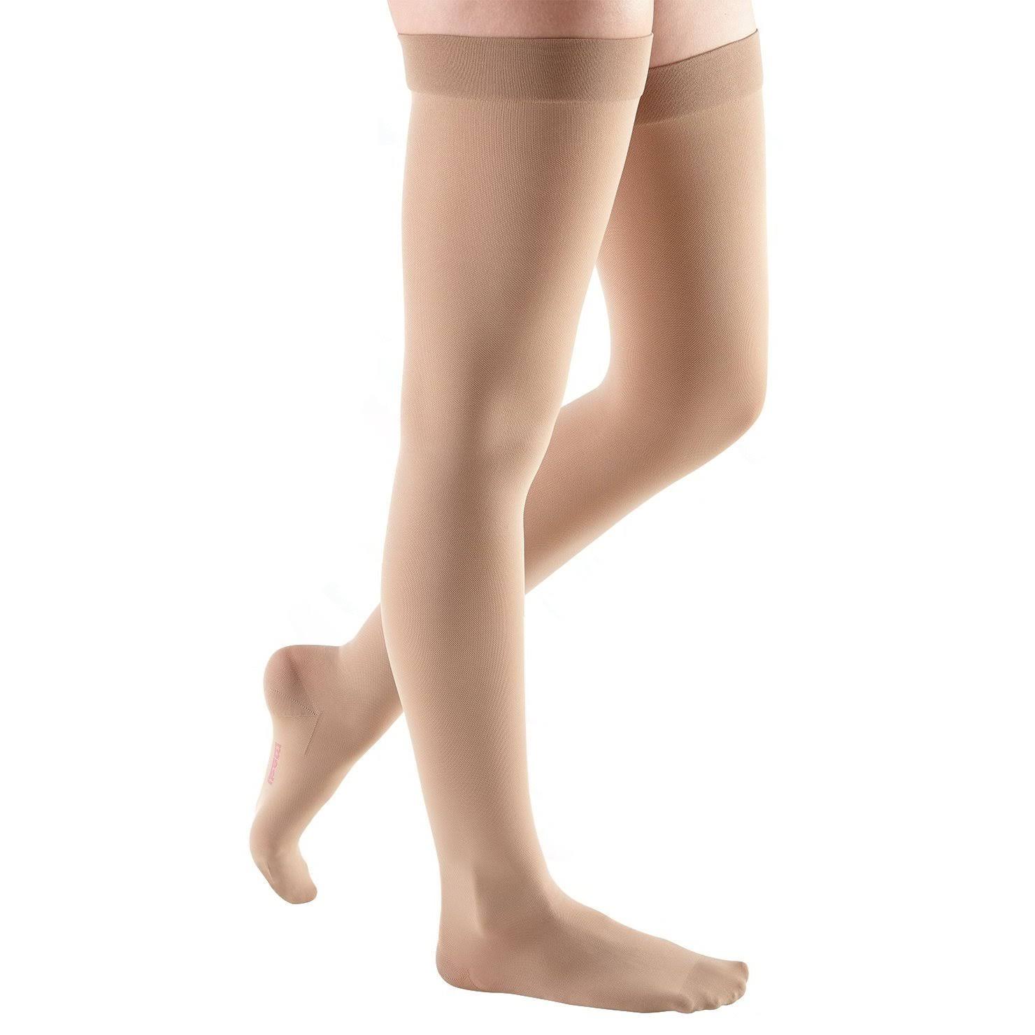 Medi Comfort Closed Toe Thigh Highs - Natural, 20-30 mmHg