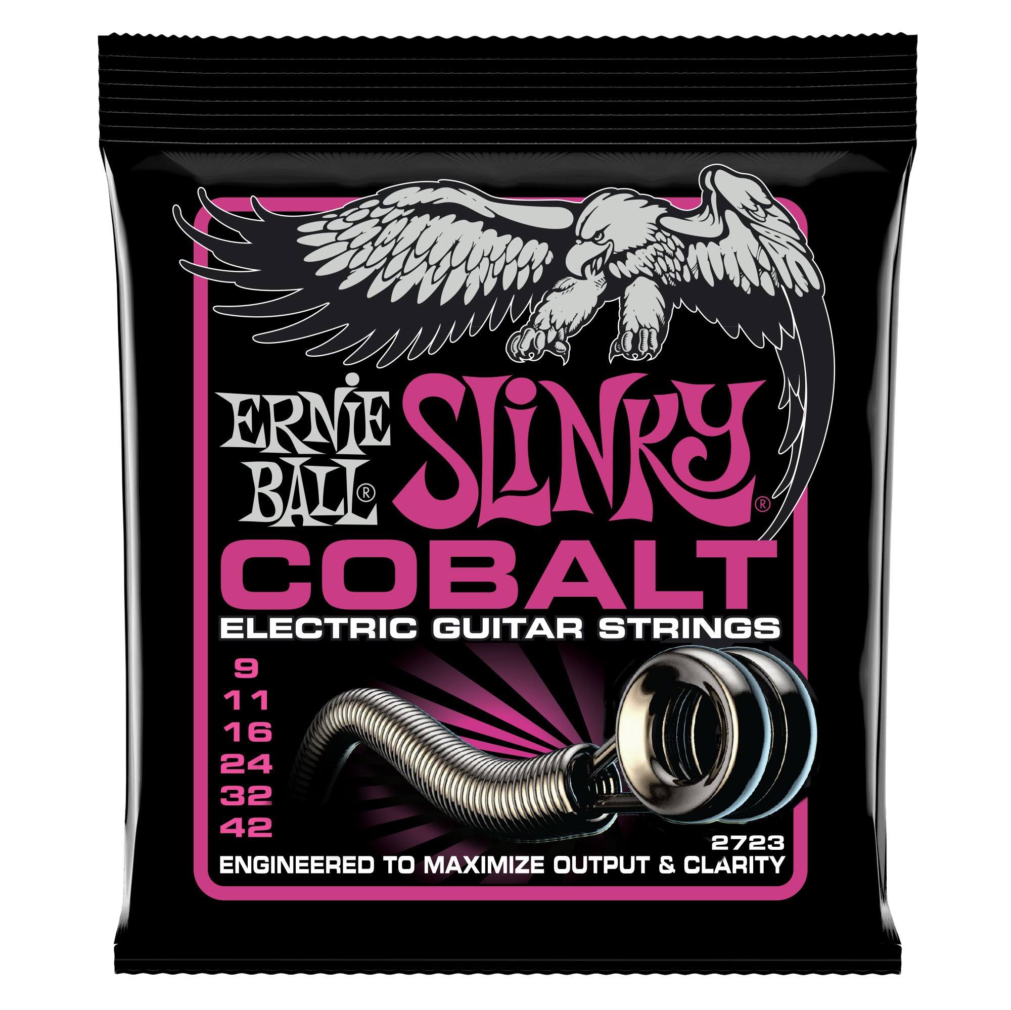 Ernie Ball Slinky Cobalt Electric Guitar Strings