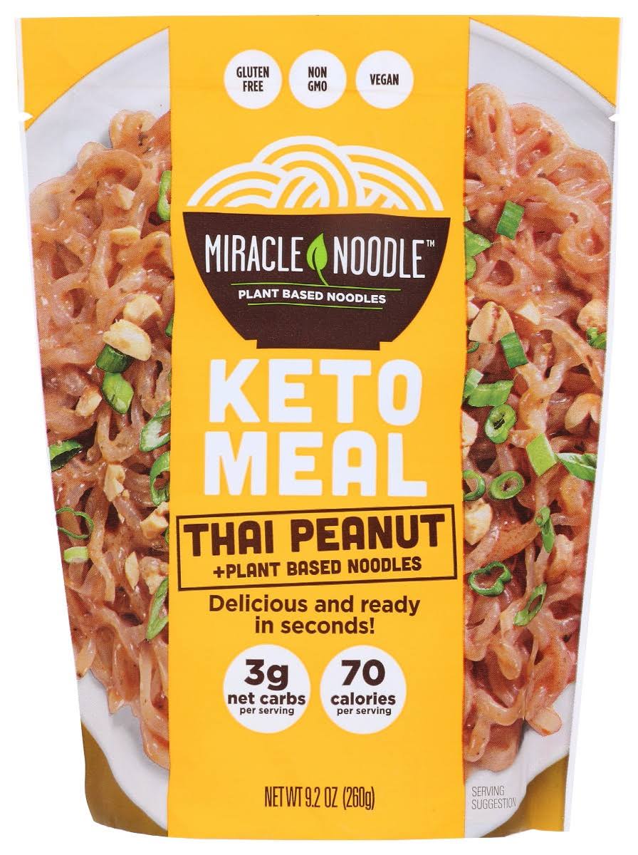 Miracle Noodle Keto Meal, Thai Peanut - 9.2 oz