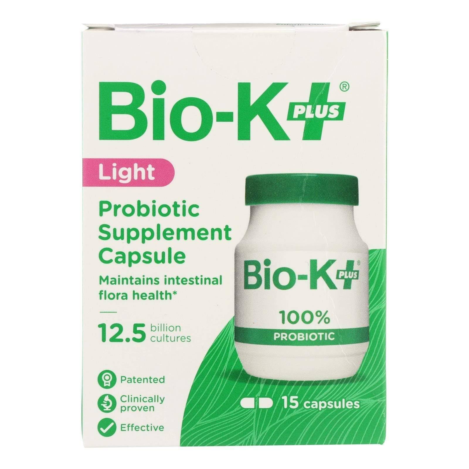 Bio-K Plus Acidophilus - 12.5 Billion, 15 Capsules