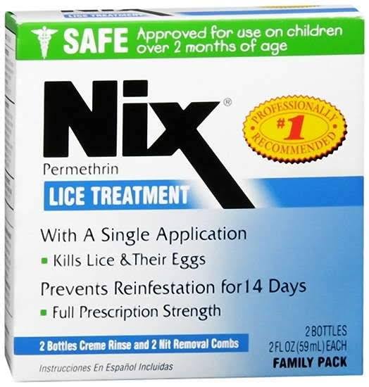 Nix Lice Killing Creme Rinse - 2 Bottles, 118ml