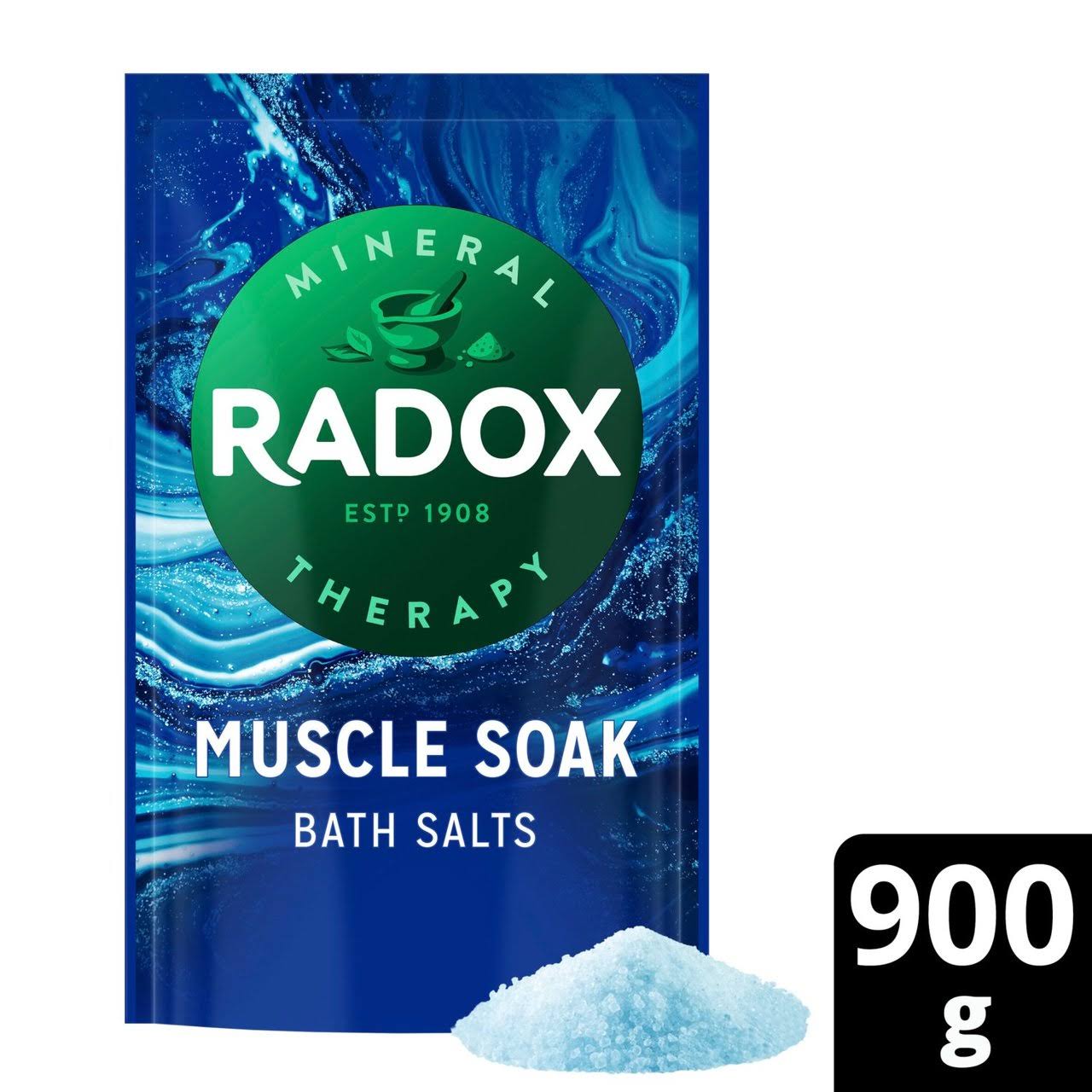 Radox Muscle Soak Bath Salts 900g