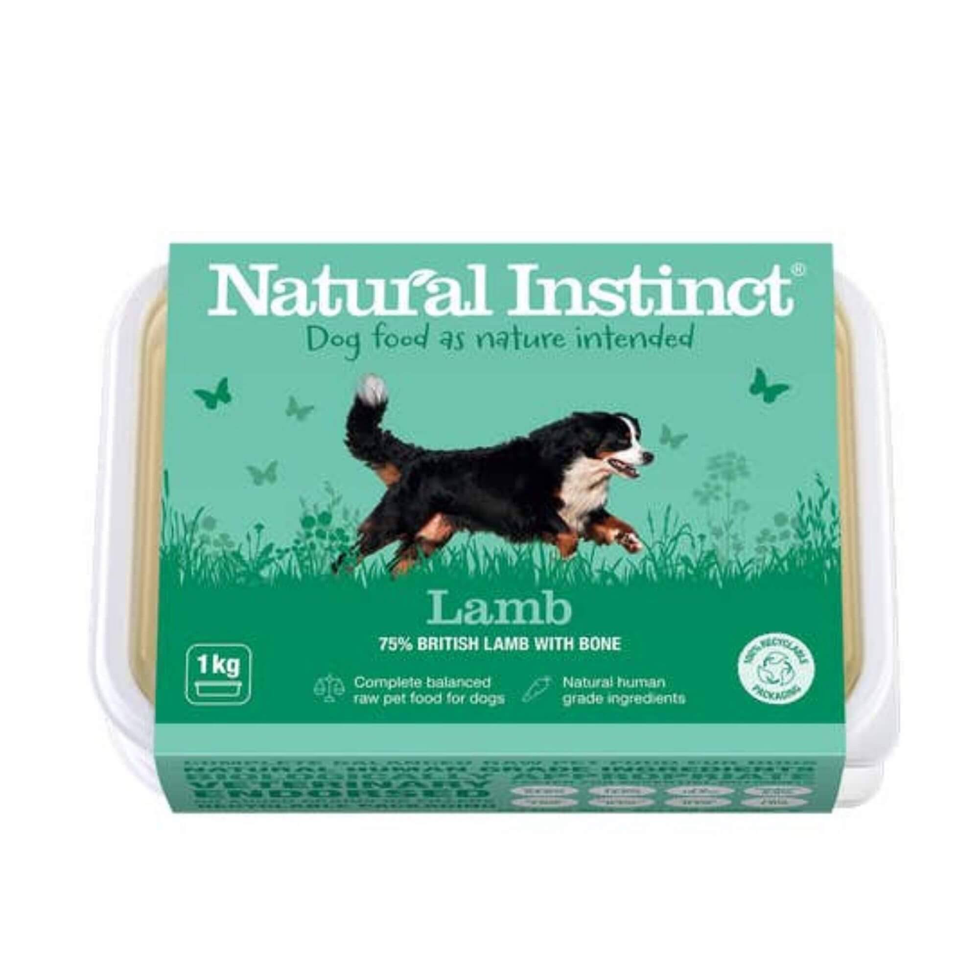 Natural Instinct 1kg Natural Lamb